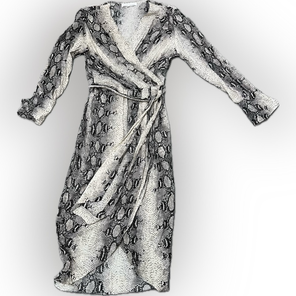 White Closet, snake print, lightly worn, Size Small